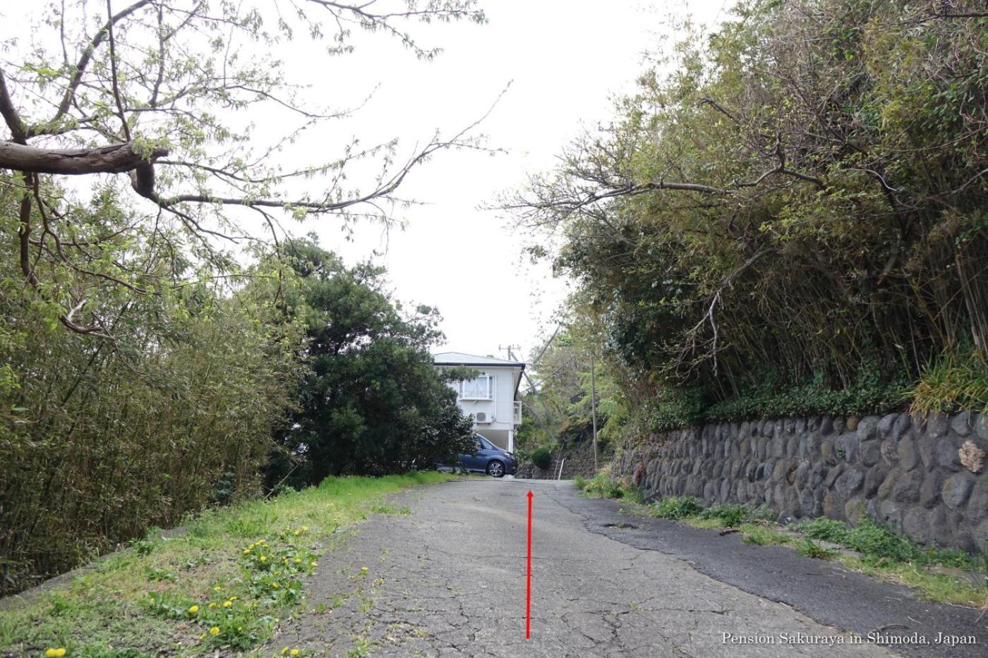 ペンション桜家 Otel Shimoda  Dış mekan fotoğraf